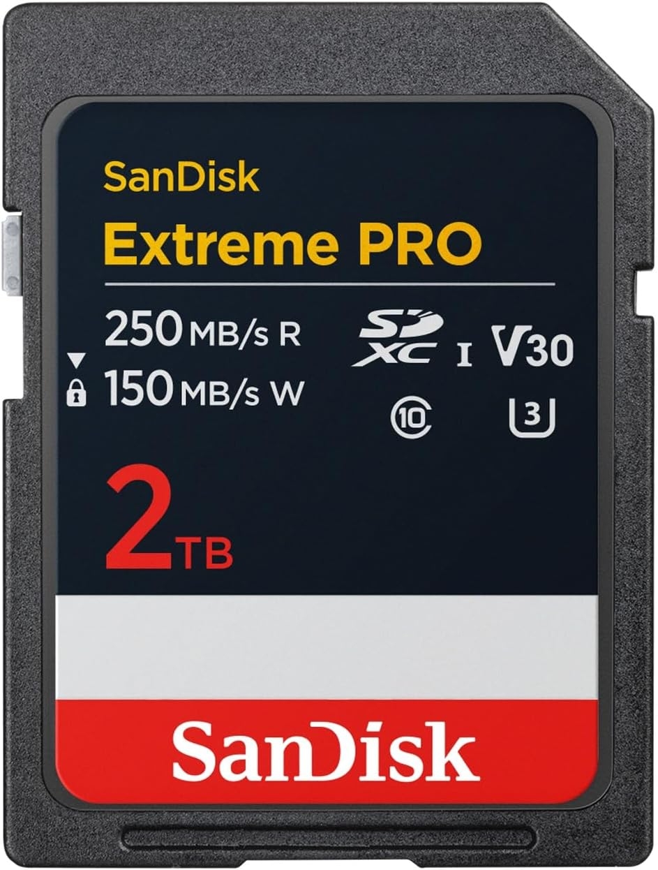 Sandisk Tb Extreme Pro Sdxc Uhs I Memory Card Up To Mbs C U