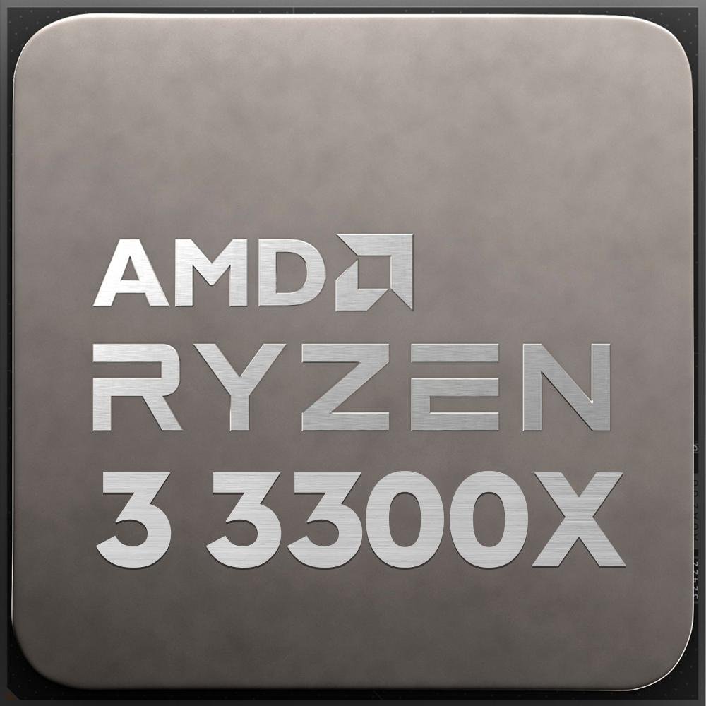 AMD Ryzen 3 3300X 4 Cores 8 Threads CPU Processor 100 000000159 Itcenter