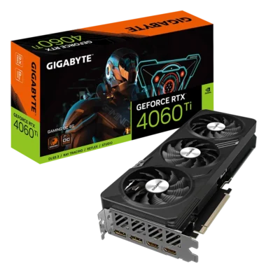 GIGABYTE RTX 4060 Ti GAMING OC  GV-N406TGAMING OC-8GD Nvidia Geforce GPU Graphics Card