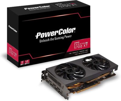 PowerColor Radeon RX 5700 XT 8GB GDDR6 AXRX 5700 XT 8GBD6-3DH AMD GPU Graphic Card