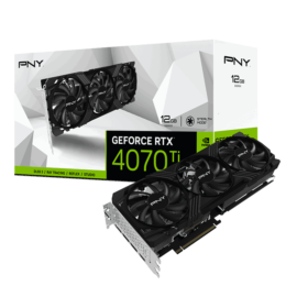 PNY RTX 4070 Ti VERTO Triple Fan VCG4070T12TFXPB1 NVIDIA GPU