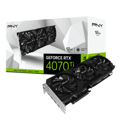 PNY RTX 4070 Ti VERTO Triple Fan VCG4070T12TFXPB1 NVIDIA GPU