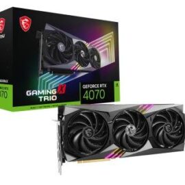 MSI RTX 4070 GAMING X TRIO Nvidia Geforce GPU