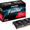 PowerColor Radeon RX 6700 XT Fighter 12GB GDDR6 AXRX 6700XT 12GBD6-3DH Video Graphic Card GPU