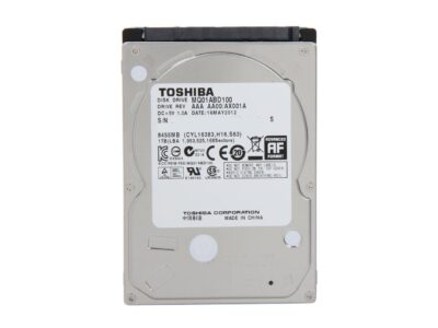 Toshiba 1TB 5400RPM SATA3/SATA 6.0 GB/s 8MB Notebook Hard Drive (2.5 inch)- MQ01ABD100 (MQ01ABD100/HDKBB96)