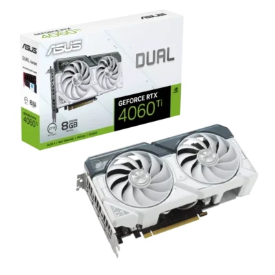 ASUS DUAL RTX 4060 Ti WHITE dual rtx4060ti 8g white Nvidia Geforce GPU Graphics Card