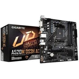 Gigabyte A520M DS3H AC AMD A520 Chipset AM4 Socket Motherboard