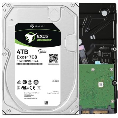 Seagate Exos 7E8 4TB SAS 3.5" 256MB ST4000NM014A HDD Hard Disk Drive