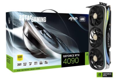 ZOTAC GAMING GeForce RTX 4090 AMP Extreme ZT-D40900B-10P Nvidia GPU Graphic Card