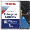 Toshiba MG Series - Hard drive - 6 TB - internal - 3.5" - SATA 6Gb/s - 7200 rpm - buffer: 256 MB