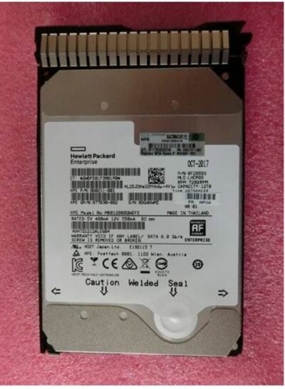 HPE 12TB 3.5" 881785-B21 HDD Hard Disk Drive