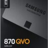 SAMSUNG 870 QVO Series 2.5" 8TB SATA III Samsung 4-bit MLC V-NAND Internal Solid State Drive (SSD) MZ-77Q8T0BW