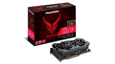 PowerColor Red Devil Radeon RX 5600 XT 6GB GDDR6 AXRX 5600 XT 6GBD6-3DHE OC AMD GPU Graphic Card