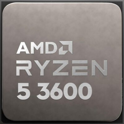 AMD 100-100000031SBX Ryzen 5 3600 6-Core, 12-Thread Unlocked Desktop Processor with Wraith Spire Cooler