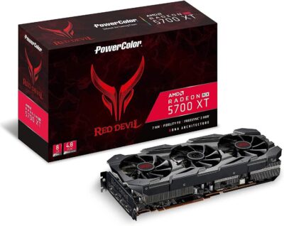 PowerColor Red Devil Radeon RX 5700 XT 8GB GDDR6 AXRX 5700 XT 8GBD6-3DHE OC AMD GPU Graphic Card