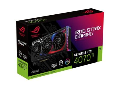 ASUS ROG Strix GeForce RTX 4070Ti 12GB GDDR6X rog strix rtx4070ti 12g gaming model NVIDIA GPU