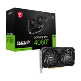 MSI RTX 4060 Ti VENTUS 2X BLACK Nvidia Geforce GPU Graphics Card