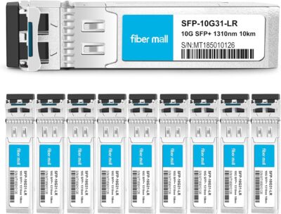 fibe mall SFP 10G LR for Cisco Meraki MA-SFP-10GB-LR 10GBASE-LR SFP+ 1310nm 10km DOM Transceiver Module