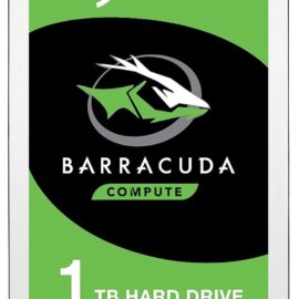 Seagate BarraCuda 1TB Internal Hard Drive HDD – 3.5 Inch SATA 6 Gb/s 7200 RPM 64MB Cache for Computer Desktop PC (ST1000DM010)