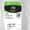 Seagate BarraCuda 1TB Internal Hard Drive HDD – 3.5 Inch SATA 6 Gb/s 7200 RPM 64MB Cache for Computer Desktop PC (ST1000DM010)