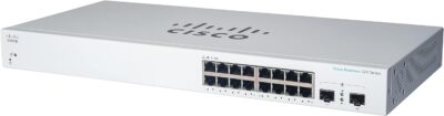 Cisco Business CBS220-8T-E-2G Smart Switch | 8 Port GE | 2x1G Small Form-Factor Pluggable (SFP) | 3-Year Limited Hardware Warranty (CBS220-8T-E-2G-NA)