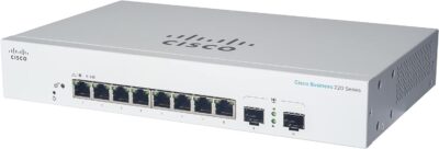 Cisco Business CBS220-8P-E-2G Smart Switch | 8 Port GE | PoE | 2x1G SFP