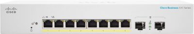 Cisco Business CBS220-16P-2G Smart Switch | 16 Port GE | PoE | 2x1G SFP