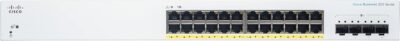 CISCO DESIGNED Business CBS220-24P-4G Smart Switch | 24 Port GE | PoE | 4x1G SFP