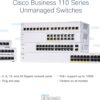 CISCO DESIGNED Business CBS220-24P-4G Smart Switch | 24 Port GE | PoE | 4x1G SFP