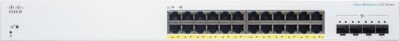 CISCO DESIGNED Business CBS220-24P-4G Smart Switch | 24 Port GE | PoE | 4x1G SFP