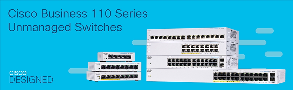 Cisco Business 110 Series Unmanaged Switches