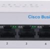 Cisco Business CBS110-5T-D Unmanaged Switch | 5 Port GE | Desktop | Ext PS