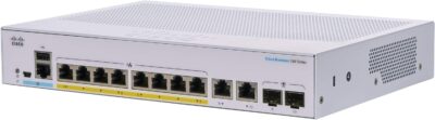 Cisco Business CBS350-8T-E-2G Managed Switch | 8 Port GE | Ext PS | 2x1G Combo