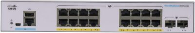 Cisco Business CBS350-16T-E-2G Managed Switch | 16 Port GE | Ext PS | 2x1G SFP