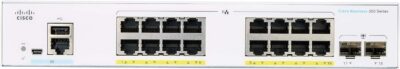 Cisco Business CBS350-16T-E-2G Managed Switch | 16 Port GE | Ext PS | 2x1G SFP