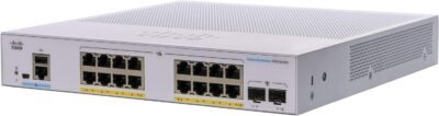 Cisco Business CBS350-16P-2G Managed Switch | 16 Port GE | PoE | 2x1G SFP