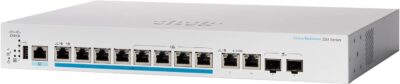 Cisco Business CBS350-8MGP-2X Managed Switch | 2 Port 2.5GE | 6 Port GE | PoE | 2x10G Combo(CBS350-8MGP-2X-NA)