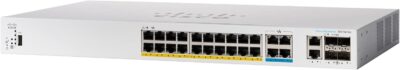 CISCO DESIGNED Business CBS350-24MGP-4X Managed Switch | 4 Port 2.5GE | 20 Port GE | PoE | 2x10G Combo | 2x10G SFP+(CBS350-24MGP-4X-NA)