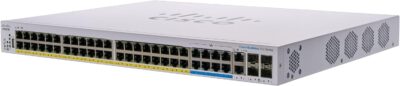 CISCO DESIGNED Business CBS350-24MGP-4X Managed Switch | 4 Port 2.5GE | 20 Port GE | PoE | 2x10G Combo | 2x10G SFP+(CBS350-24MGP-4X-NA)