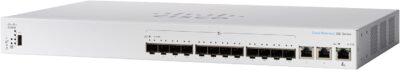 Cisco Business CBS350-12XS Managed Switch | 12 Port 10G SFP+ | 2x10GE Shared(CBS350-12XS-NA)