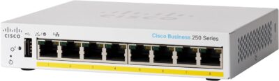 Cisco Business CBS250-8T-D Smart Switch | 8 Port GE | Desktop (CBS250-8T-D-NA)