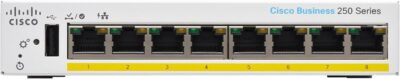 Cisco Business CBS250-8T-D Smart Switch | 8 Port GE | Desktop (CBS250-8T-D-NA)