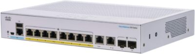 Cisco Business CBS250-8P-E-2G Smart Switch | 8 Port GE | PoE | Ext PS | 2x1G Combo (CBS250-8P-E-2G-NA)