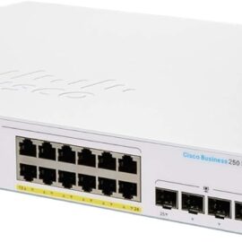 Cisco Business CBS250-24FP-4G Smart Switch | 24 Port GE | Full PoE | 4x1G SFP (CBS250-24FP-4G-NA)