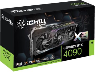 Inno3D iChill RTX 4090 X3 C40903-246XX-1833VA47 NVIDIA GPU