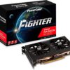 PowerColor Fighter Radeon RX 6600 8GB GDDR6 PCI Express 4.0 ATX Video Card AXRX 6600 8GBD6-3DH