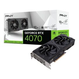 PNY GeForce RTX 4070 12GB VERTO Dual Fan Graphics Card DLSS 3