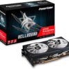 Hellhound Radeon RX 6650 XT 8GB GDDR6 AXRX 6650 XT 8GBD6-3DHL OC AMD GPU Graphic Card