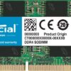 Crucial 32GB DDR4 2666 (PC4 21300) Laptop Memory Model CT32G4SFD8266