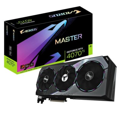 GIGABYTE AORUS RTX 4070 Ti MASTER GV-N407TAORUS M-12GD NVIDIA GPU